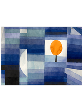 Klee Harbinger of Autumn - Art Print